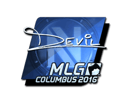 DEVIL (Foil) CS2 Sticker