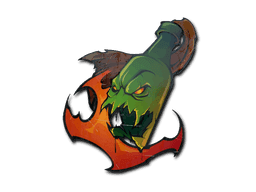 Devouring Flame CS2 Sticker