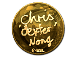 dexter (Gold) CS2 Sticker