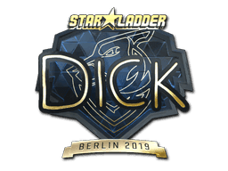 DickStacy (Gold) CS2 Sticker