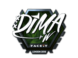Dima (Foil) CS2 Sticker