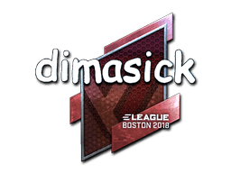 dimasick (Foil) CS2 Sticker