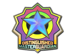 Distinguished Master Guardian (Holo) CS2 Sticker