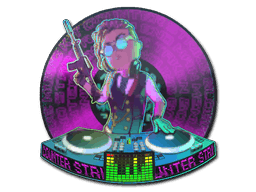 DJ Safecracker (Lenticular) CS2 Sticker
