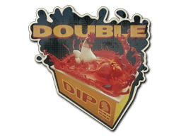 Double Dip CS2 Sticker