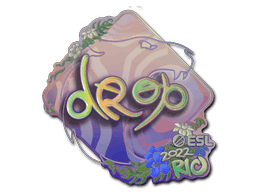 drop (Holo) CS2 Sticker