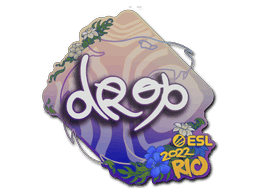 drop CS2 Sticker