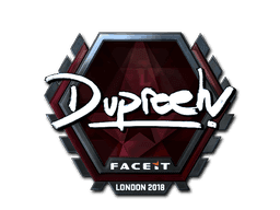 dupreeh (Foil) CS2 Sticker
