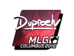 dupreeh (Foil) CS2 Sticker