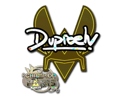 dupreeh (Glitter, Champion) CS2 Sticker