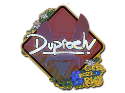 dupreeh (Glitter) CS2 Sticker