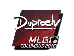 dupreeh CS2 Sticker