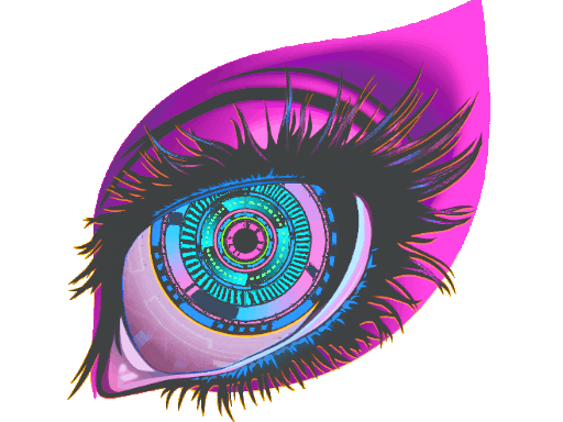 Dystopian Gaze (Lenticular) CS2 Sticker