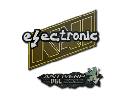 electronic CS2 Sticker