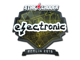 electronic (Foil) CS2 Sticker