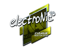 electronic (Foil) CS2 Sticker