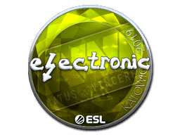 electronic (Foil) CS2 Sticker
