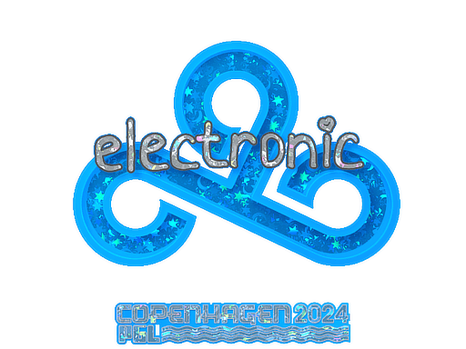 electronic (Glitter) CS2 Sticker