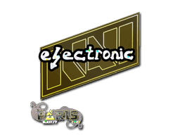 electronic (Glitter) CS2 Sticker