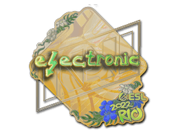 electronic (Holo) CS2 Sticker
