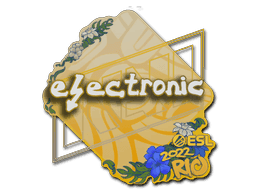 electronic CS2 Sticker
