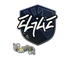 EliGE (Glitter) CS2 Sticker