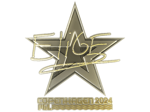 EliGE (Gold) CS2 Sticker