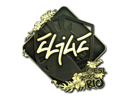 EliGE (Gold) CS2 Sticker
