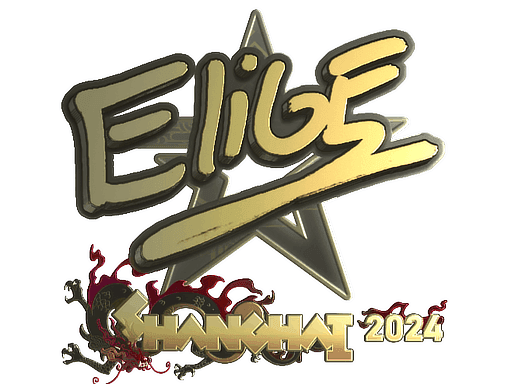 EliGE (Gold) CS2 Sticker
