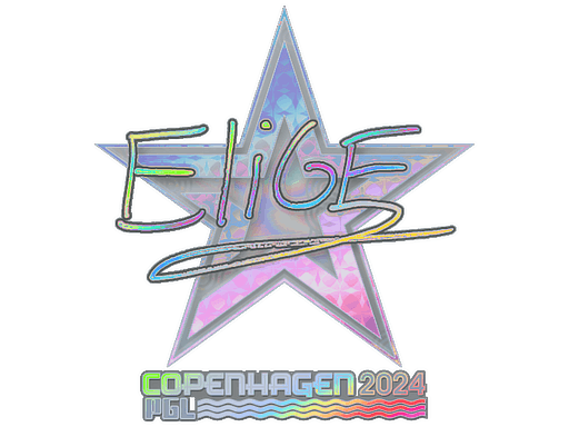EliGE (Holo) CS2 Sticker