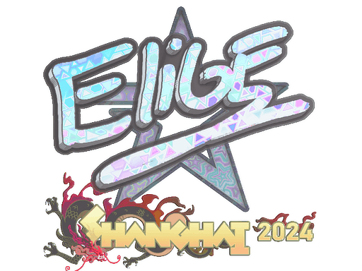 EliGE (Holo) CS2 Sticker