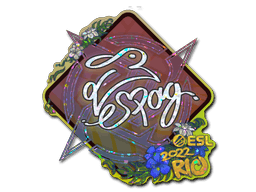 es3tag (Glitter) CS2 Sticker