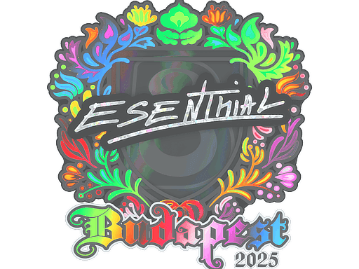 esenthial (Holo) CS2 Sticker