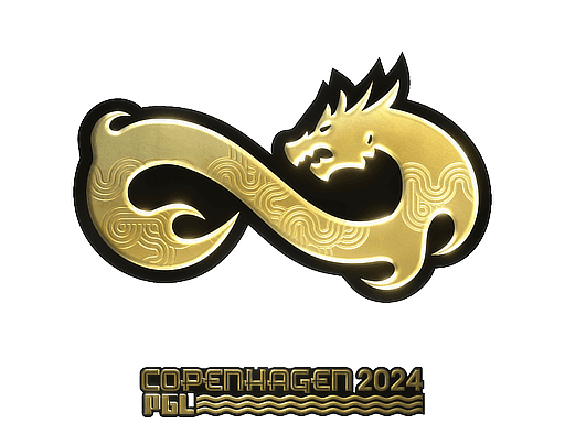 Eternal Fire (Gold) CS2 Sticker