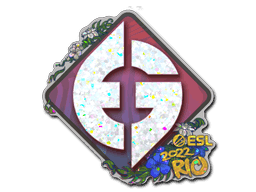 Evil Geniuses (Glitter) CS2 Sticker