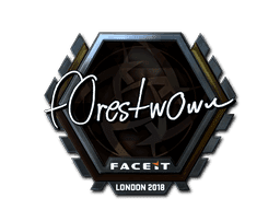 f0rest (Foil) CS2 Sticker