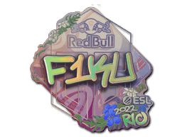 F1KU (Holo) CS2 Sticker