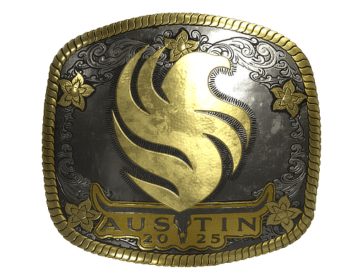 Falcons (Gold) CS2 Sticker