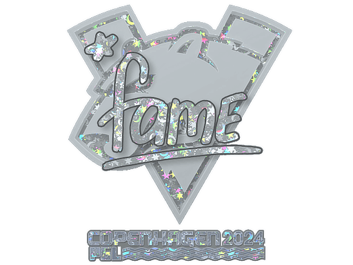 fame (Glitter) CS2 Sticker