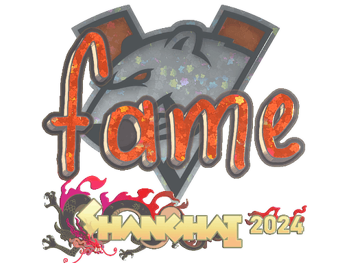 fame (Glitter) CS2 Sticker