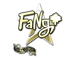 FaNg (Gold) CS2 Sticker