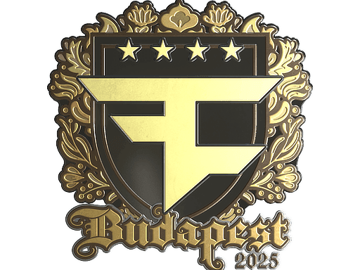 FaZe Clan (Gold) CS2 Sticker