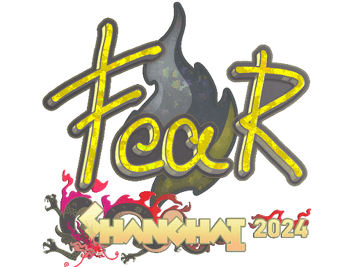 fEAR (Glitter) CS2 Sticker