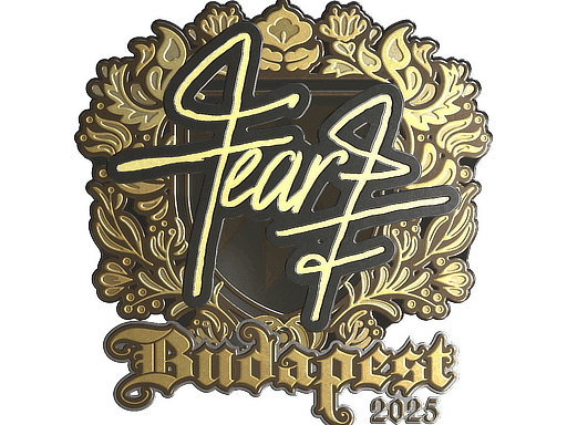 fEAR (Gold) CS2 Sticker
