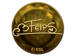 felps (Gold) CS2 Sticker
