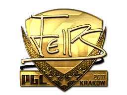 felps (Gold) CS2 Sticker