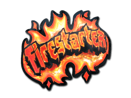Firestarter (Holo) CS2 Sticker