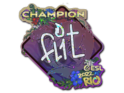 FL1T (Glitter, Champion) CS2 Sticker