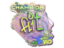 FL1T (Holo, Champion) CS2 Sticker