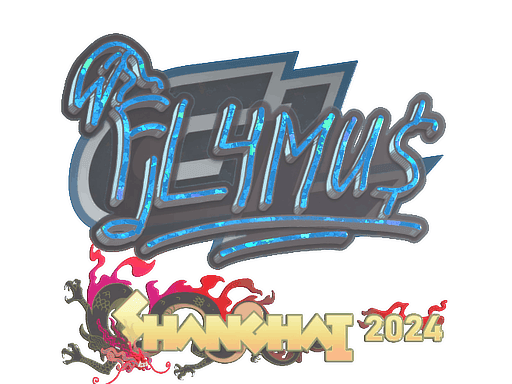 FL4MUS (Glitter) CS2 Sticker